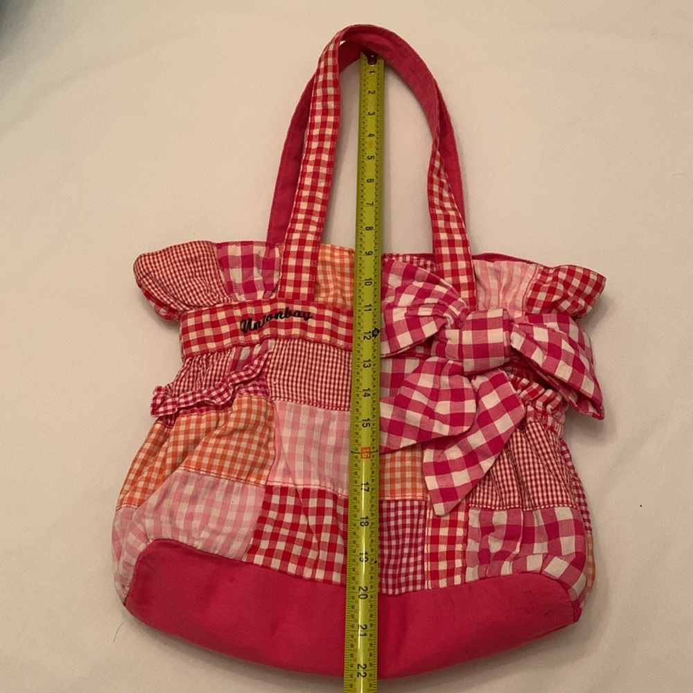 Unionbay patchwork quilted shoulder bag Y2K - Picture 7 of 9